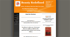 Desktop Screenshot of beauty-redefined.com